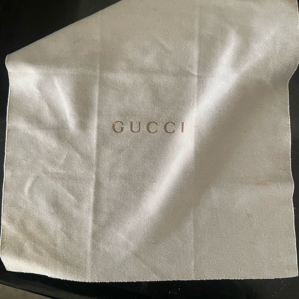 Gucci White Dust Bag